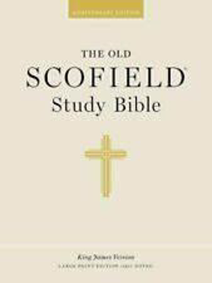 Picture of KJV OLD SCOFIELD STUDY LARGE PRINT BLACK LEATHER