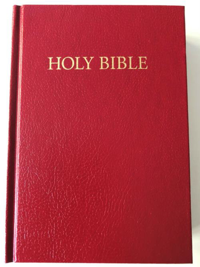 Picture of KJV RED HARDBACK COMPACT BIBLE