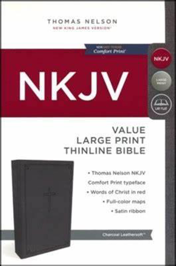 Picture of NKJV LARGE PRINT THINLINE VALUE BLACK