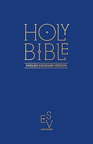 Picture of ESV ANGLICIZED PEW BIBLE BLUE HARDBACK