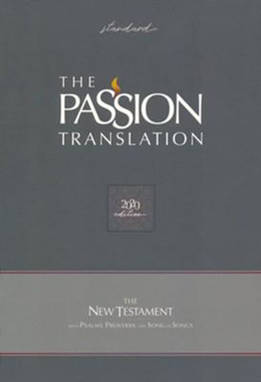 Picture of THE PASSION TRANSLATION BIBLE GREY FAUX 2020