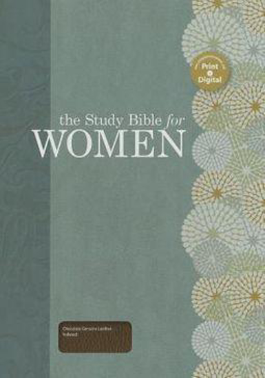 Picture of HCSB STUDY BIBLE FOR WOMEN CHOCOLATE GENUNINE LEATHER T.I.