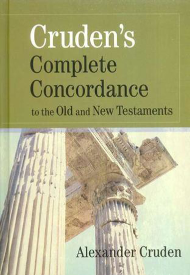 Picture of CRUDEN'S COMPLETE CONCORDANCE TO THE OLD AND NEW TESTAMENTS