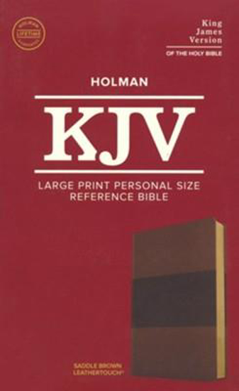 Picture of KJV LARGE PRINT BROWN LEATHERTOUCH BIBLE
