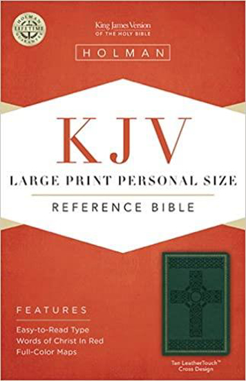 Picture of KJV LARGE PRINT GREEN LEATHERTOUCH BIBLE