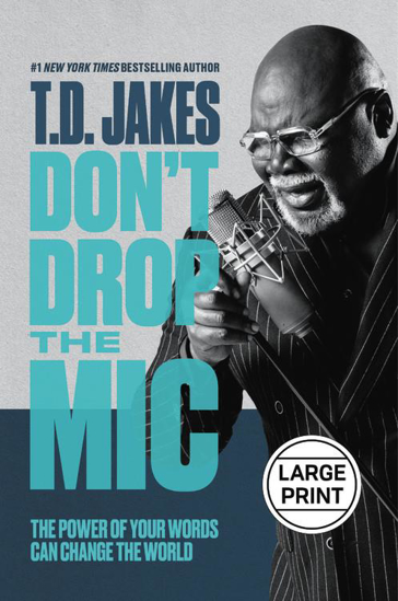 Picture of DON'T DROP THE MIC LARGE PRINT HARDBACK